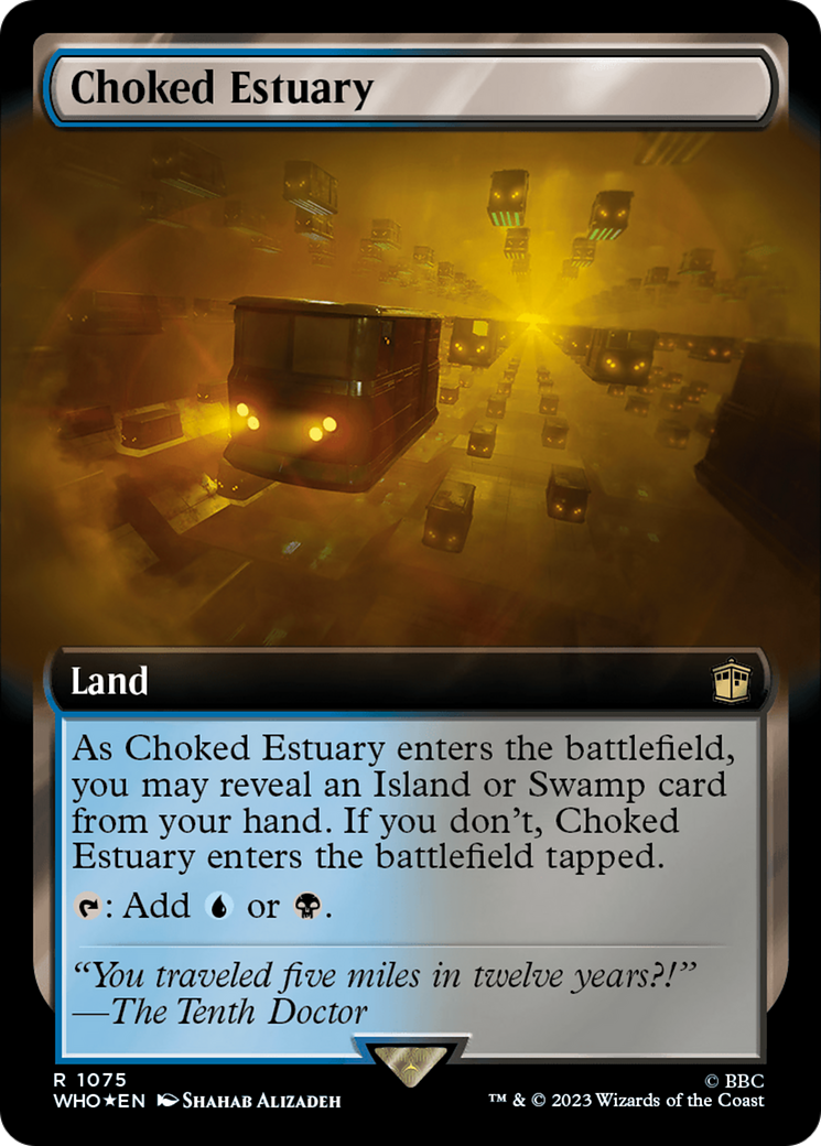 Choked Estuary (Extended Art) (Surge Foil) [Doctor Who] | Odin's Place