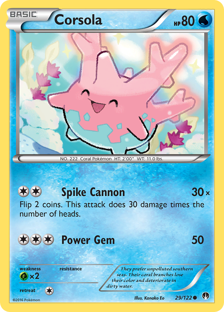 Corsola (29/122) [XY: BREAKpoint] | Odin's Place