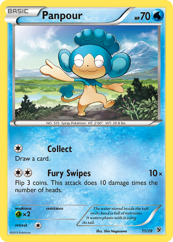 Panpour (11/39) [XY: Kalos Starter Set] | Odin's Place