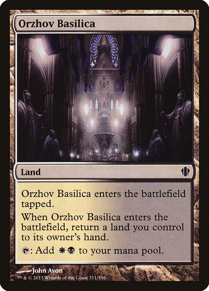 Orzhov Basilica (311) [Commander 2013] | Odin's Place