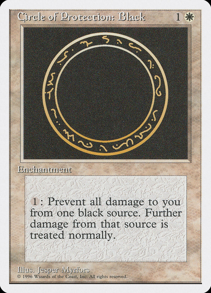 Circle of Protection: Black [Introductory Two-Player Set] | Odin's Place