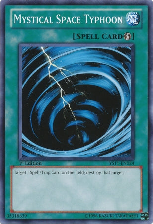 Mystical Space Typhoon [YS11-EN024] Common | Odin's Place
