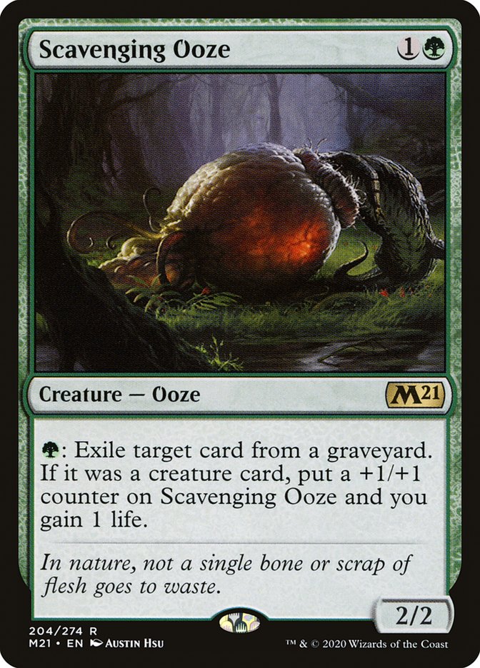 Scavenging Ooze [Core Set 2021] | Odin's Place