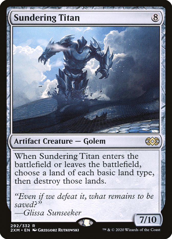 Sundering Titan [Double Masters] | Odin's Place