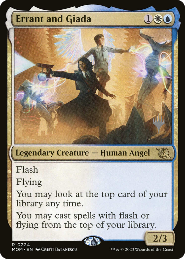 Errant and Giada (Promo Pack) [March of the Machine Promos] | Odin's Place