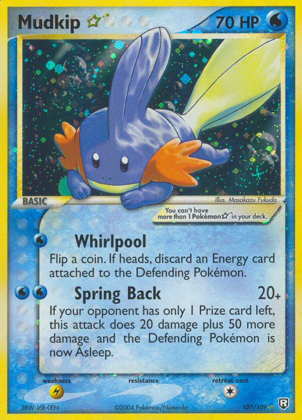 Mudkip Star (107/109) [EX: Team Rocket Returns] | Odin's Place