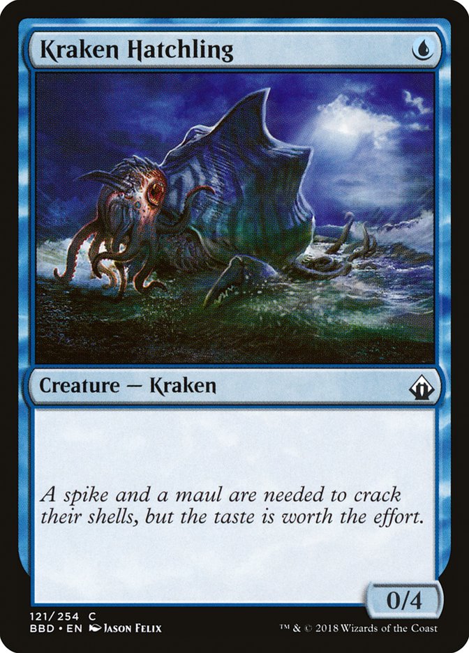 Kraken Hatchling (121) [Battlebond] | Odin's Place