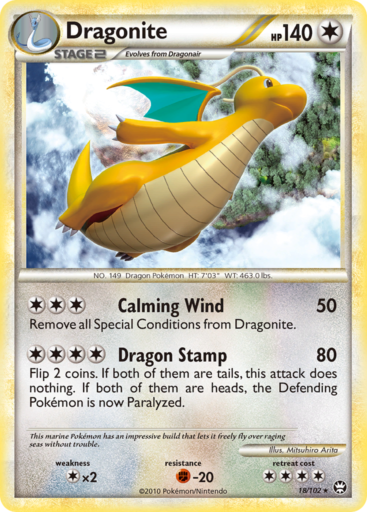 Dragonite (18/102) [HeartGold & SoulSilver: Triumphant] | Odin's Place