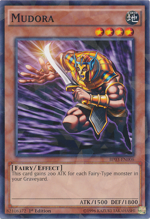 Mudora [BP03-EN006] Shatterfoil Rare | Odin's Place