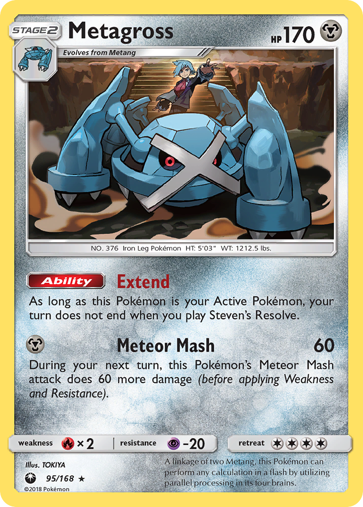 Metagross (95/168) [Sun & Moon: Celestial Storm] | Odin's Place