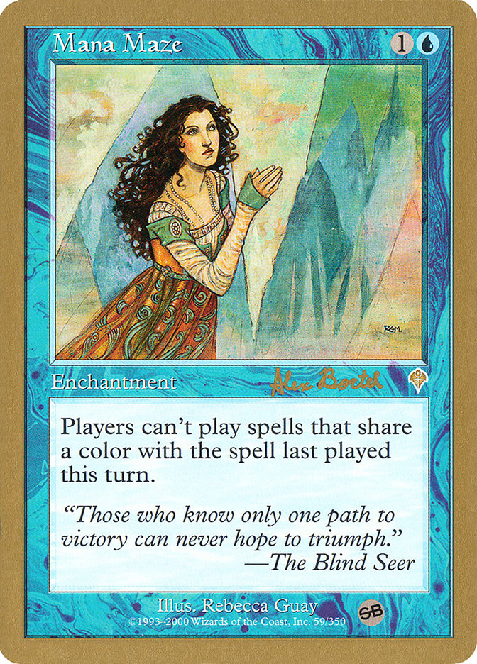 Mana Maze (Alex Borteh) (SB) [World Championship Decks 2001] | Odin's Place