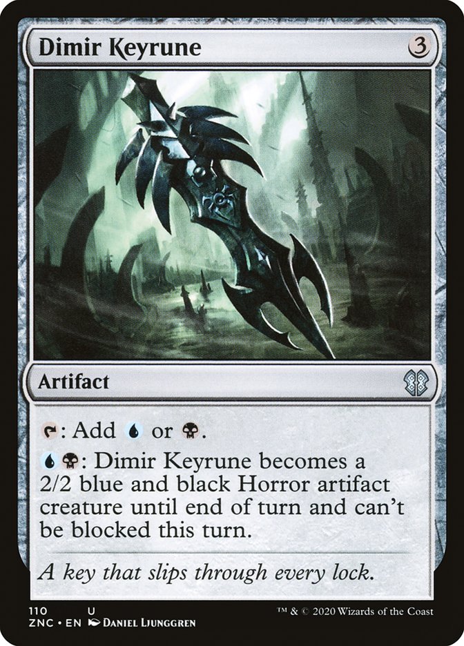 Dimir Keyrune [Zendikar Rising Commander] | Odin's Place