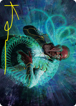 Biomathematician Art Card (Gold-Stamped Signature) [Strixhaven: School of Mages Art Series] | Odin's Place