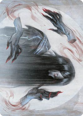 Clawing Torment Art Card [Kamigawa: Neon Dynasty Art Series] | Odin's Place