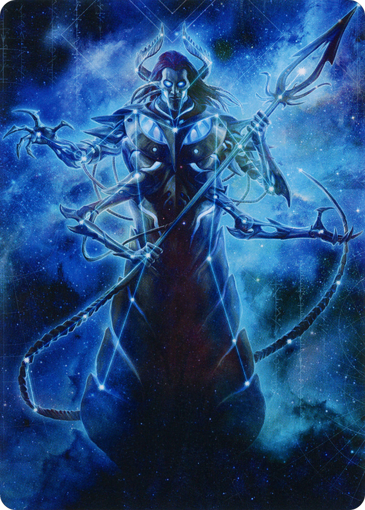 Heliod, the Warped Eclipse Art Card [March of the Machine Art Series] | Odin's Place