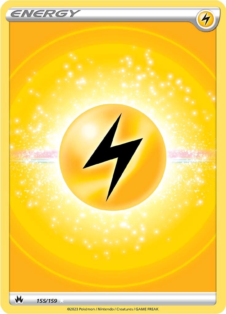 Lightning Energy (155/159) (Texture Full Art) [Sword & Shield: Crown Zenith] | Odin's Place