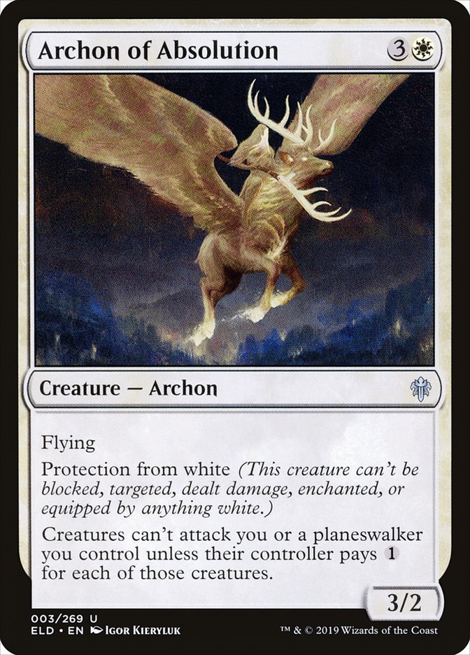 Archon of Absolution [Throne of Eldraine] | Odin's Place