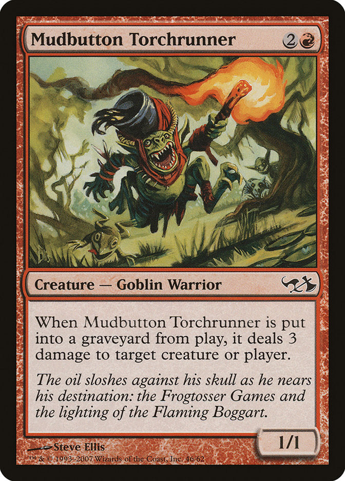 Mudbutton Torchrunner (46) [Duel Decks: Elves vs. Goblins] | Odin's Place
