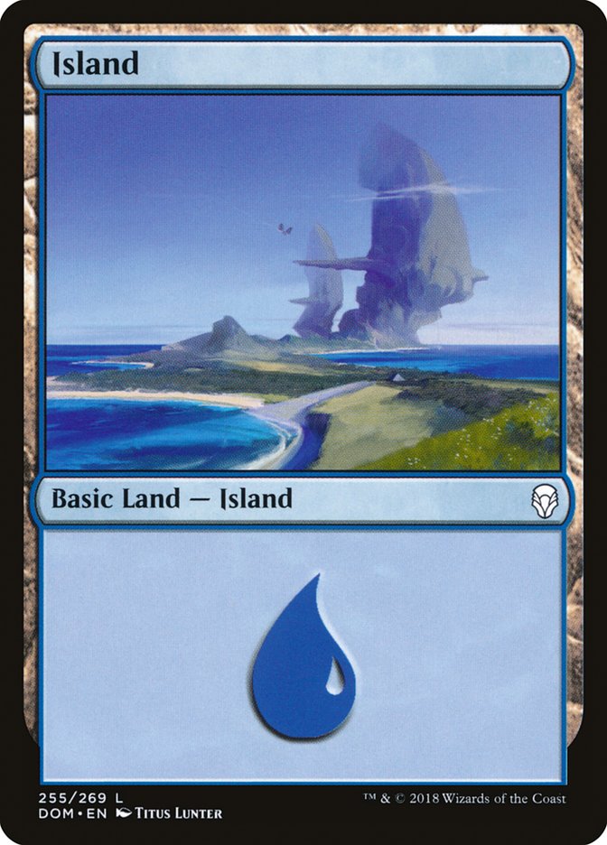 Island (255) [Dominaria] | Odin's Place