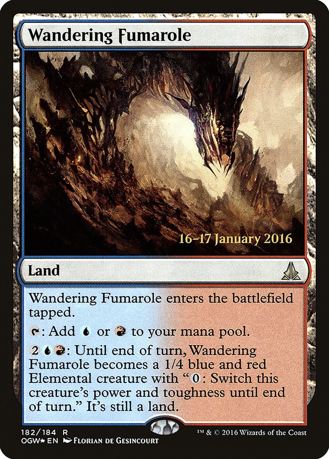 Wandering Fumarole (182) [Oath of the Gatewatch Prerelease Promos] | Odin's Place