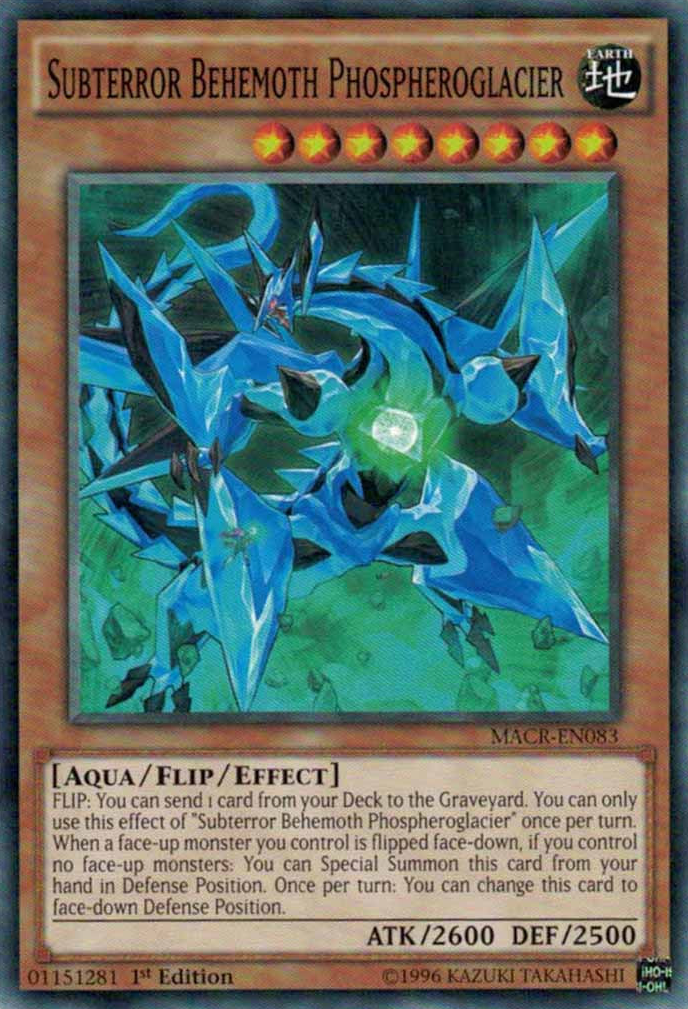Subterror Behemoth Phospheroglacier [MACR-EN083] Common | Odin's Place