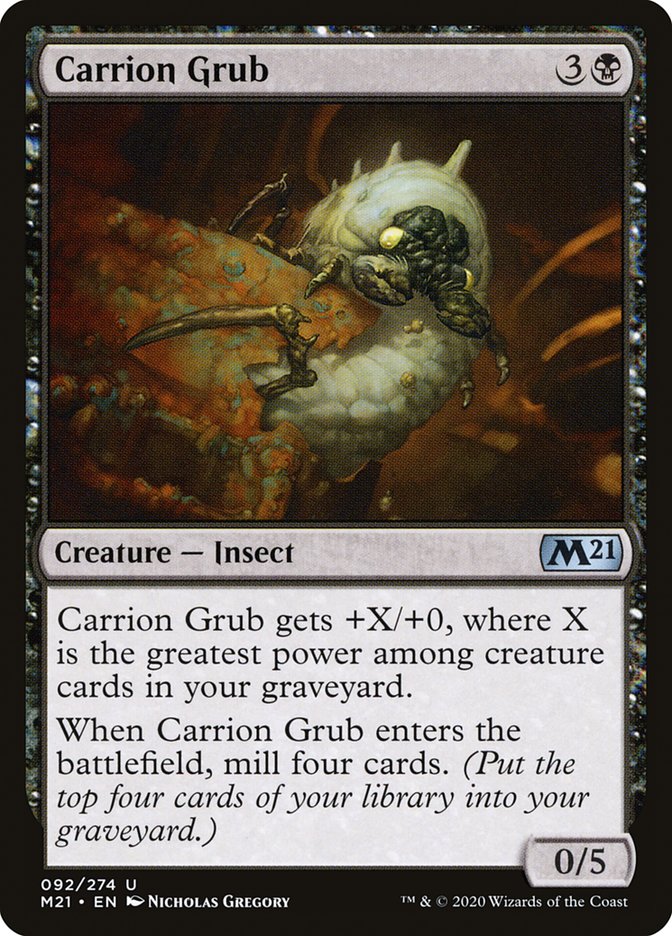Carrion Grub [Core Set 2021] | Odin's Place