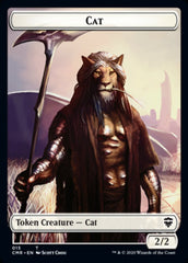 Cat // Soldier Double-Sided Token [Commander Legends Tokens] | Odin's Place