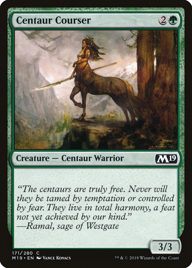 Centaur Courser (171) [Core Set 2019] | Odin's Place