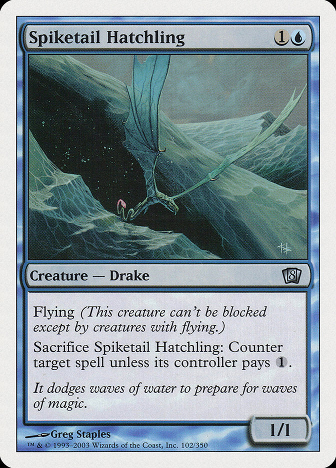 Spiketail Hatchling (102) [Eighth Edition] | Odin's Place