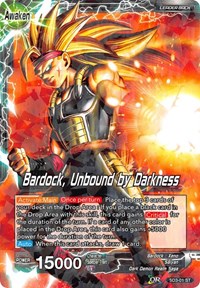 The Masked Saiyan // Bardock, Unbound by Darkness (2018 Big Card Pack) (SD3-01) [Promotion Cards] | Odin's Place