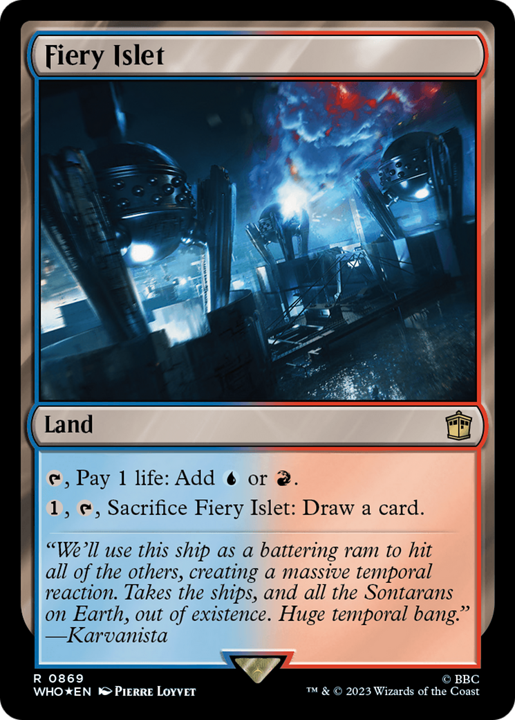 Fiery Islet (Surge Foil) [Doctor Who] | Odin's Place