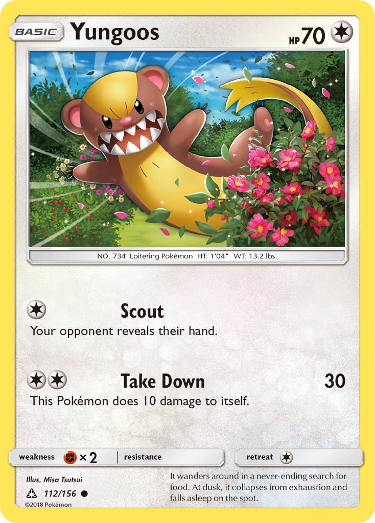 Yungoos (112/156) [Sun & Moon: Ultra Prism] | Odin's Place