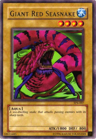Giant Red Seasnake [TP4-007] Rare | Odin's Place