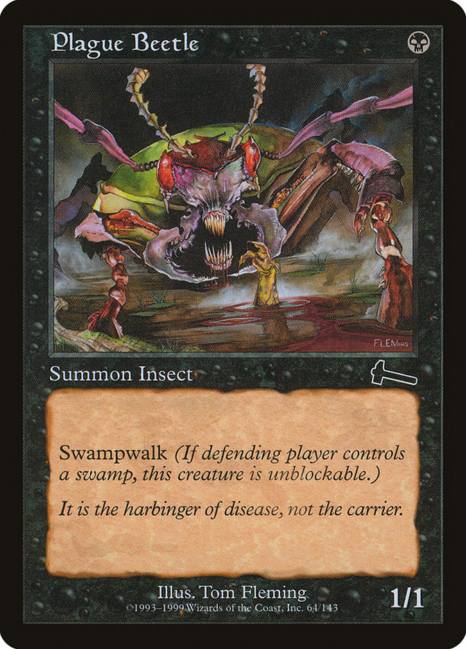 Plague Beetle (64) [Urza's Legacy] | Odin's Place