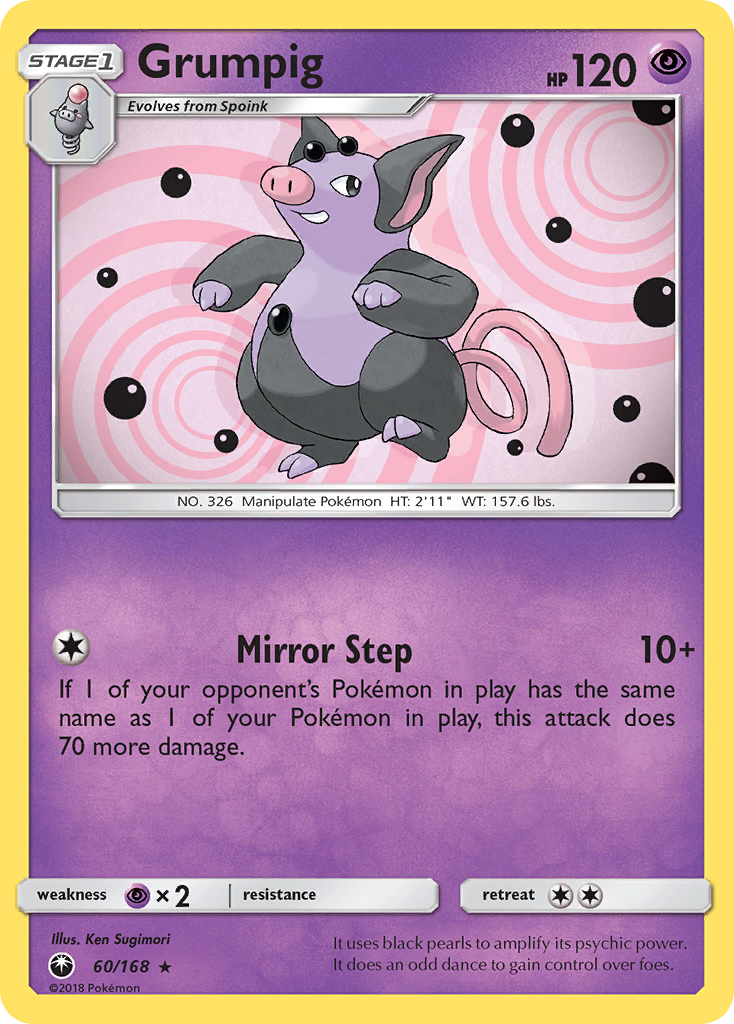 Grumpig (60/168) [Sun & Moon: Celestial Storm] | Odin's Place