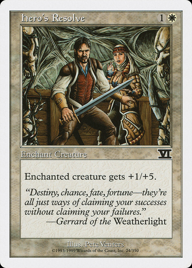 Hero's Resolve (24) [Classic Sixth Edition] | Odin's Place