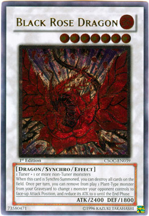 Black Rose Dragon (UTR) [CSOC-EN039] Ultimate Rare | Odin's Place