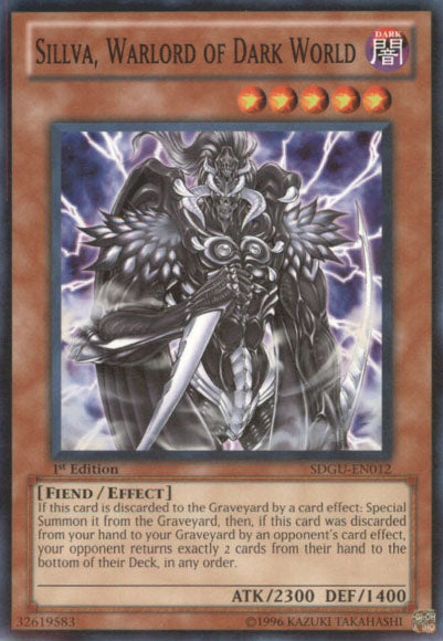 Sillva, Warlord of Dark World [SDGU-EN012] Common | Odin's Place