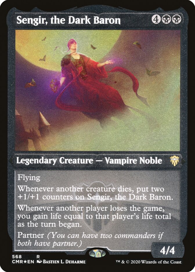 Sengir, the Dark Baron (Etched) [Commander Legends] | Odin's Place