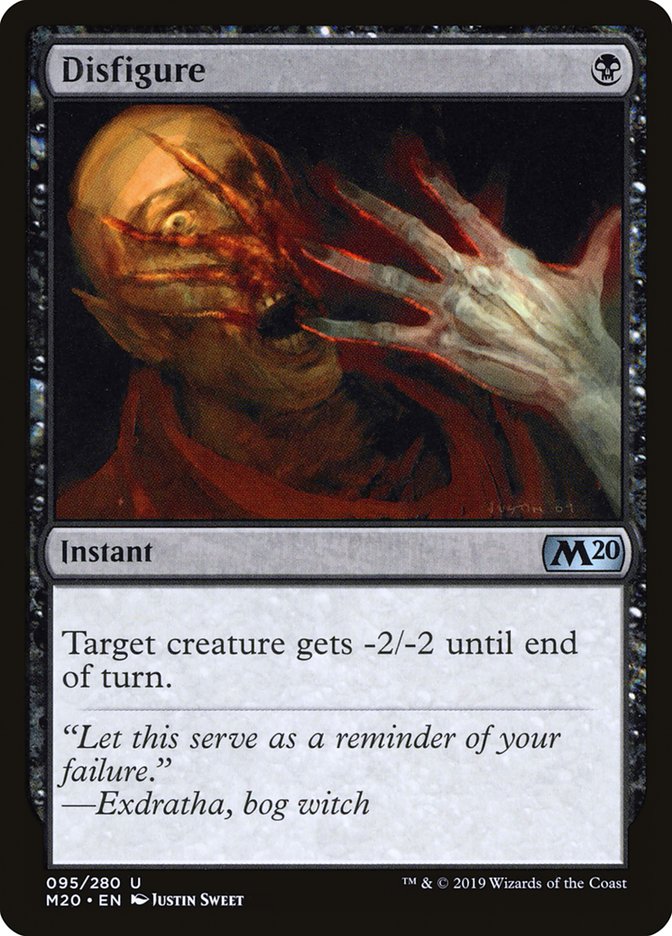 Disfigure (95) [Core Set 2020] | Odin's Place