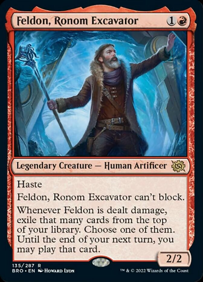 Feldon, Ronom Excavator [The Brothers' War] | Odin's Place