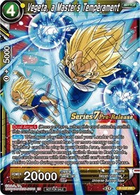 Vegeta, a Master's Temperament (Alt Art) (P-137) [Assault of the Saiyans Prerelease Promos] | Odin's Place