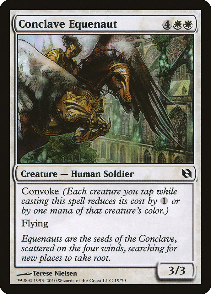 Conclave Equenaut (19) [Duel Decks: Elspeth vs. Tezzeret] | Odin's Place