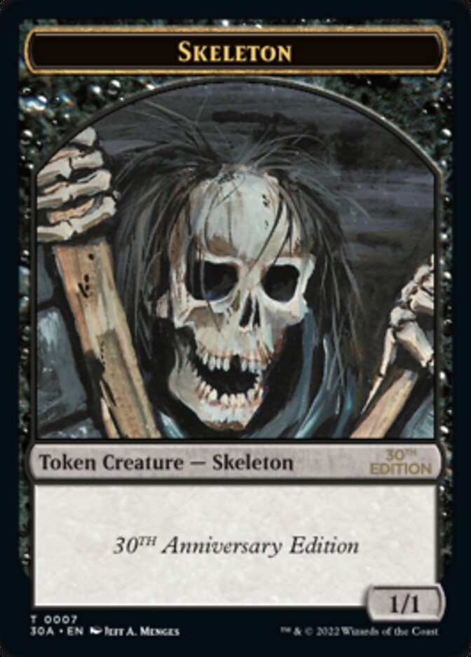 Skeleton Token [30th Anniversary Tokens] | Odin's Place