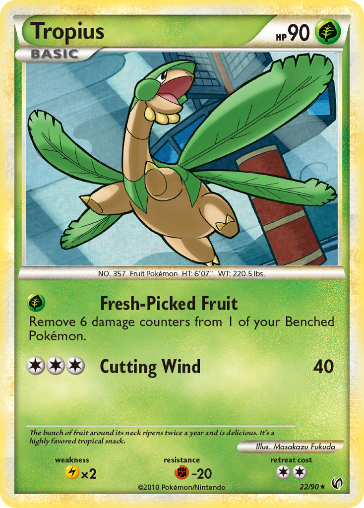 Tropius (22/90) [HeartGold & SoulSilver: Undaunted] | Odin's Place
