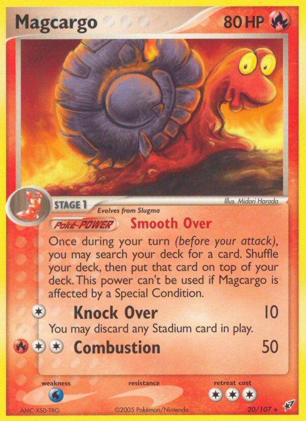 Magcargo (20/107) [EX: Deoxys] | Odin's Place
