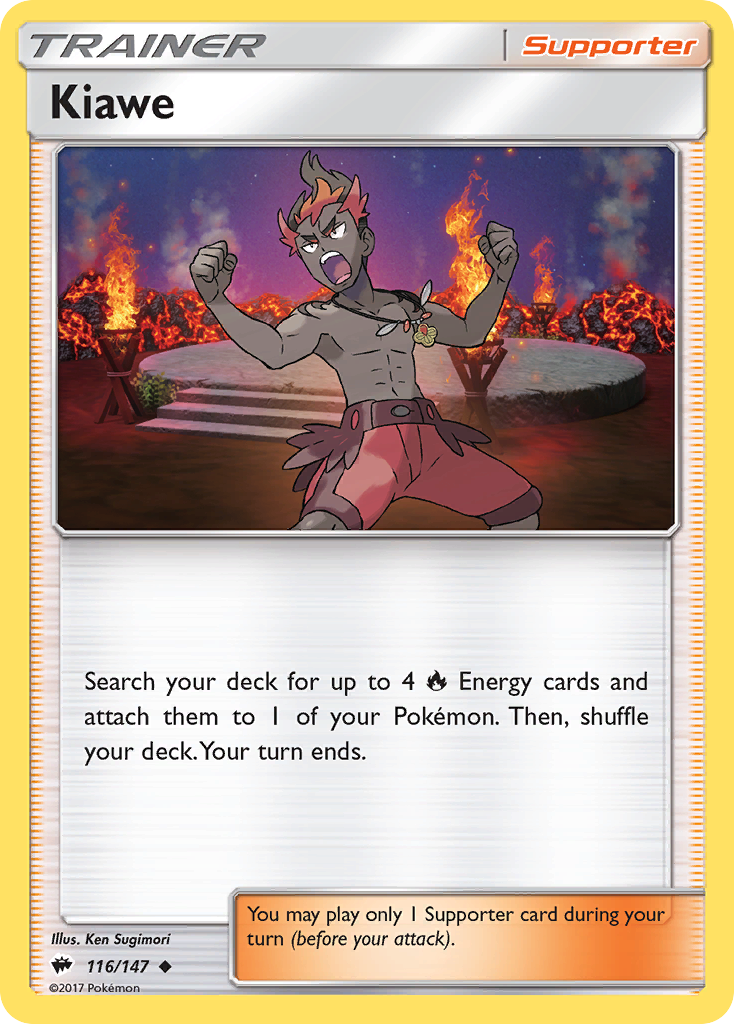 Kiawe (116/147) [Sun & Moon: Burning Shadows] | Odin's Place
