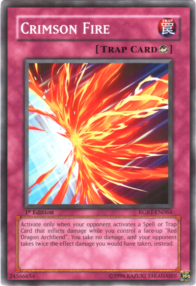 Crimson Fire [RGBT-EN064] Common | Odin's Place