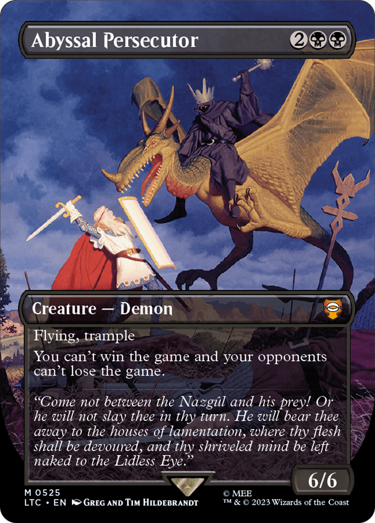 Abyssal Persecutor (Borderless) [The Lord of the Rings: Tales of Middle-Earth Commander] | Odin's Place
