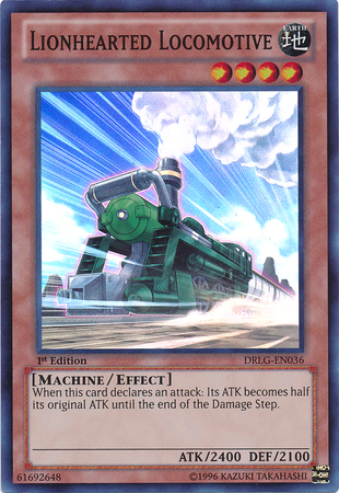 Lionhearted Locomotive [DRLG-EN036] Super Rare | Odin's Place